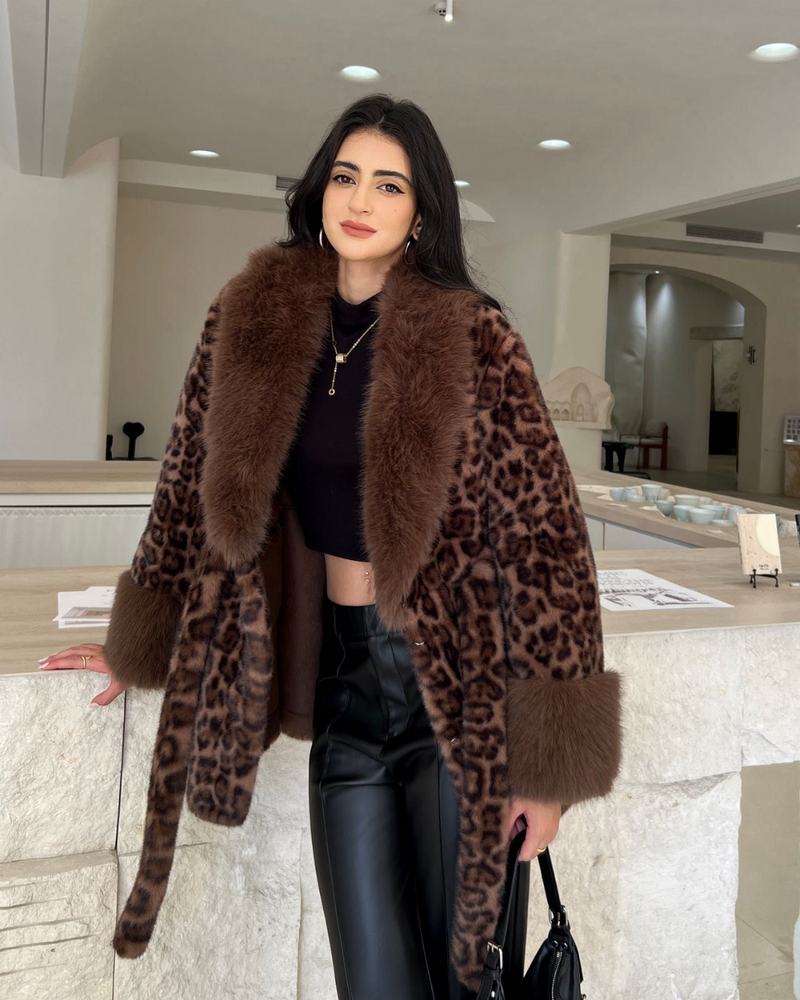 Leopard print Jacket