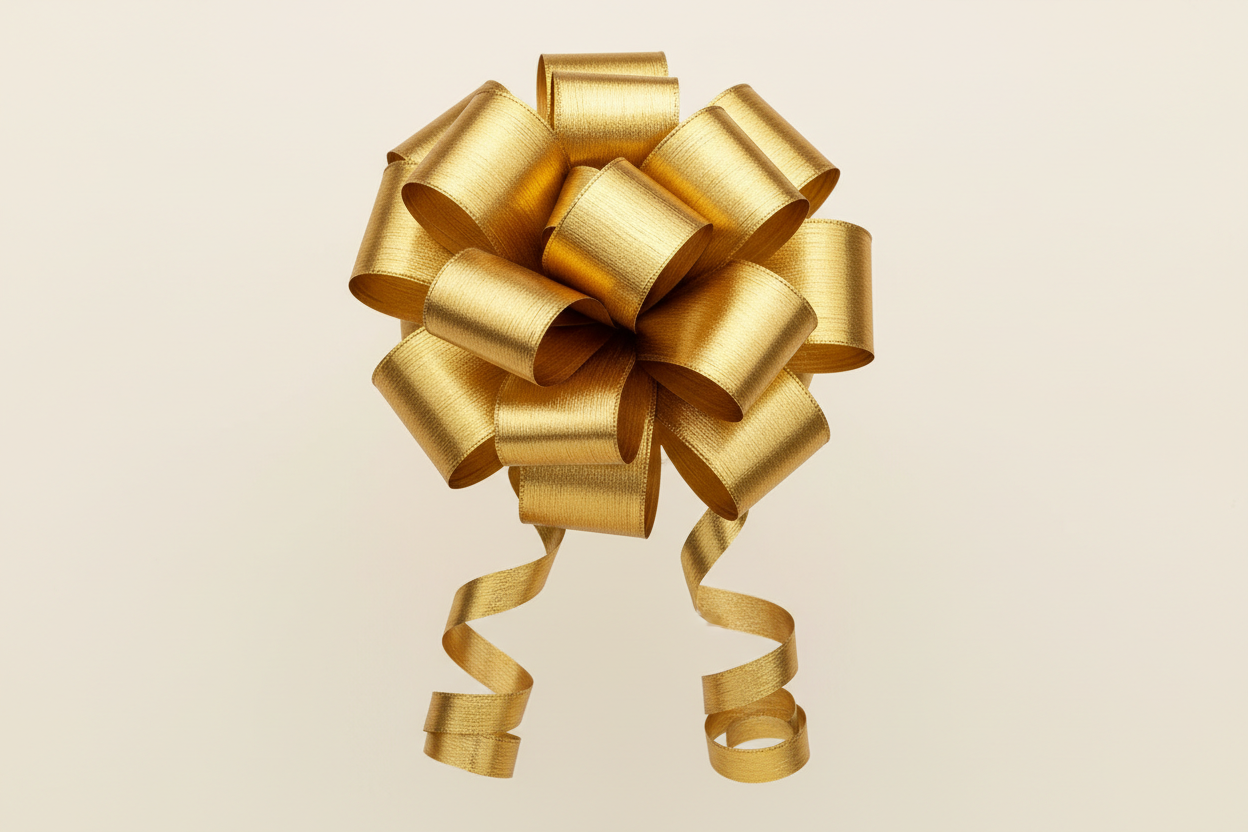 gold bow