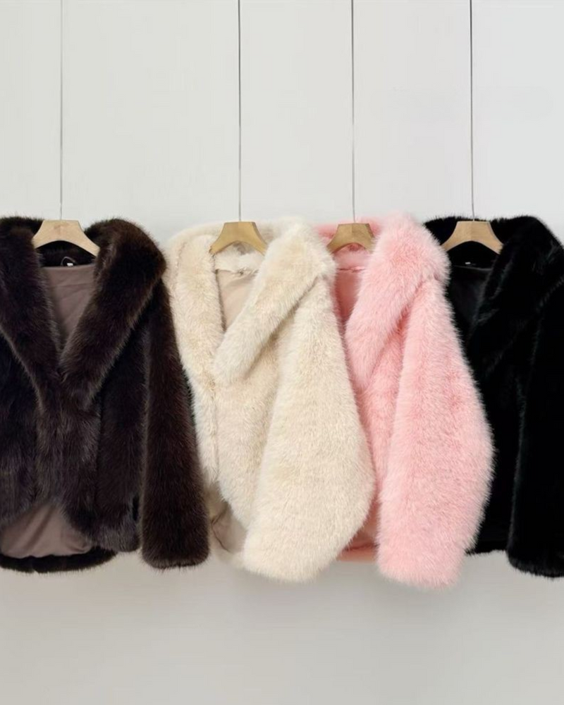 Hooded Oversize white Jacket